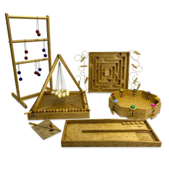 Большие игры из дерева