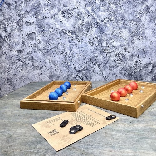 Настольная игра из дерева «Линии Форт Боярд» S