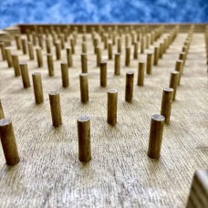 Настольная игра из дерева «Плинко и Мемори» L 2 в 1