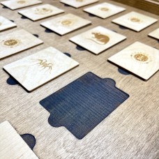 Настольная игра из дерева «Мемори и Рошфор» 2 в 1