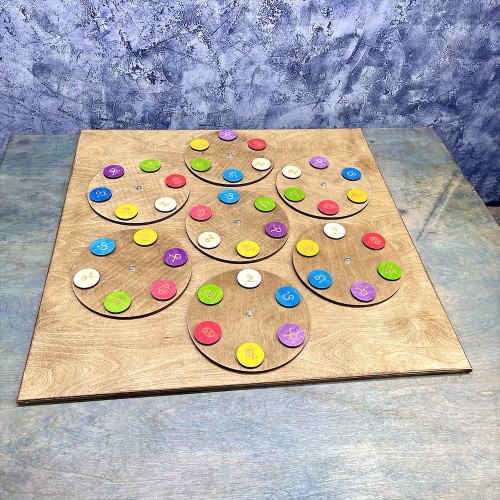 Настольная игра из дерева «Шотландская Рулетка» L