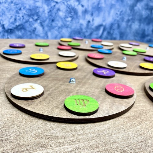 Настольная игра из дерева «Шотландская Рулетка» L