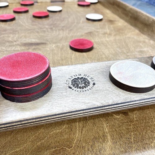 Настольная игра из дерева «Жульбак» XL из фанеры