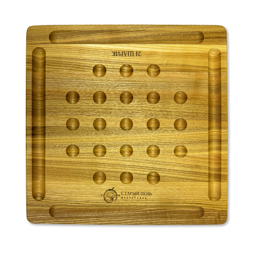 Настольная игра из дерева «21 шарик» XS