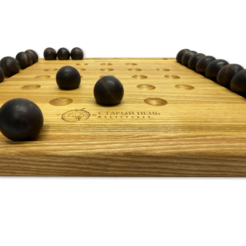 Настольная игра из дерева «21 шарик» XS