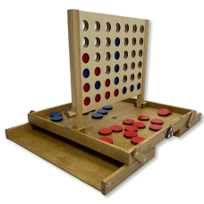 Настольная игра из дерева «4 в ряд» M