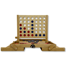 Настольная игра из дерева «4 в ряд» M