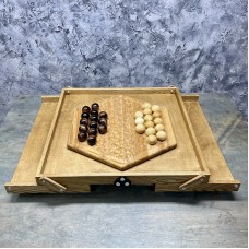 Настольная игра из дерева «Абалон» Премиум M