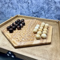 Настольная игра из дерева «Абалон» Премиум M