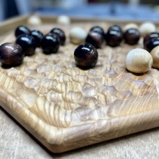 Настольная игра из дерева «Абалон» Премиум M