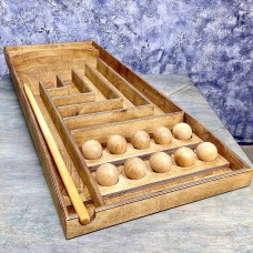 Настольная игра из дерева «Аэробилла» XL из фанеры