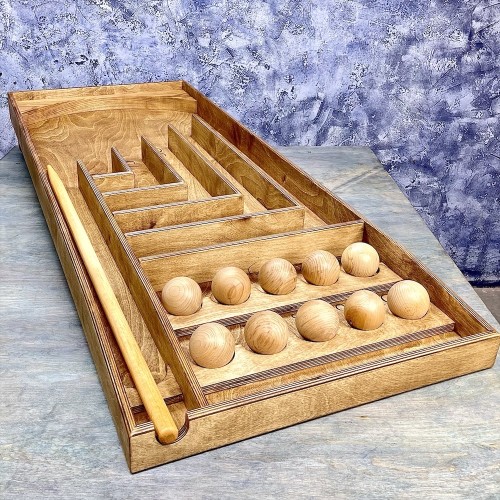 Настольная игра из дерева «Аэробилла» XL из фанеры