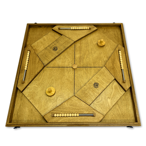 Настольная игра из дерева «Аэрохоккей на 4-х игроков» L