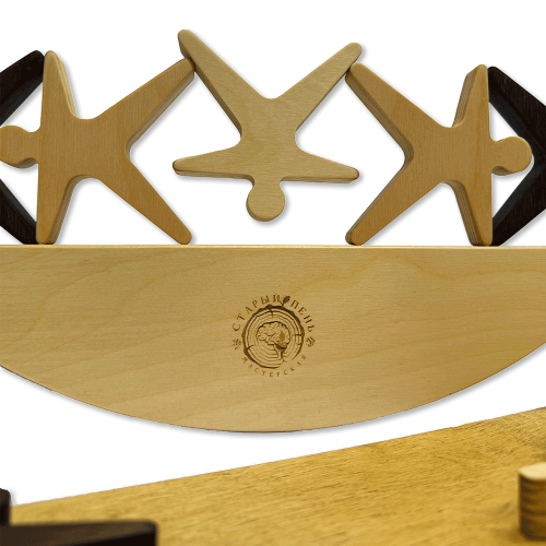 Настольная игра из дерева «Акробаты» в коробке № 3 S