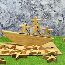 Настольная игра из дерева «Акробаты» в коробке S