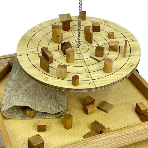 Настольная игра из дерева «Балансир» Премиум S