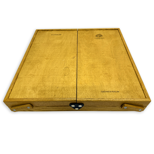 Настольная игра из дерева «Балансир» с открывающимися крышками M