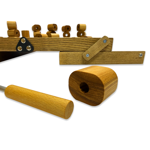 Настольная игра из дерева «Башня из колец Форт Боярд» M