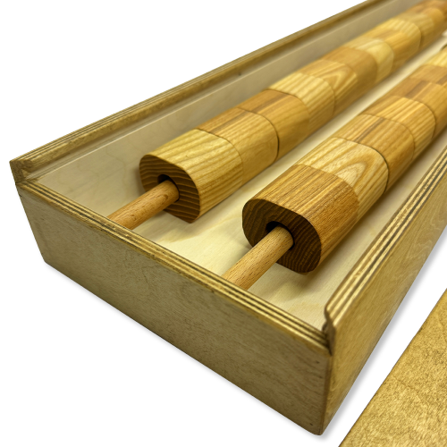 Деревянная игра «Башня из колец Форт Боярд» Лайт в пенале