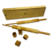 Деревянная игра «Башня из колец Форт Боярд» Лайт в пенале