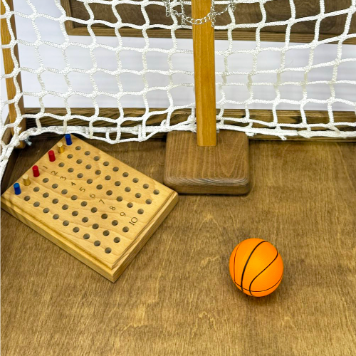 Настольная игра из дерева «Баскетбол» L