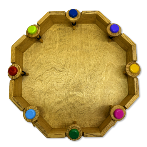 Деревянная игра «Битва Волчков» L