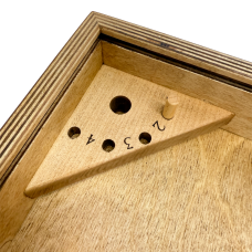 Деревянная игра «Битва волчков» Лайт в пенале