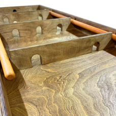 Напольная деревянная игра «Бокс-хоккей» XL