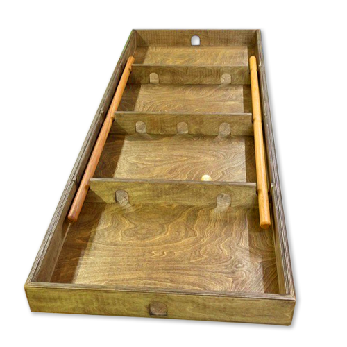 Напольная деревянная игра «Бокс-хоккей» XL