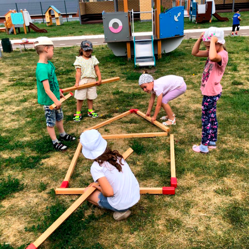 «Большие спички для головоломки» в пенале