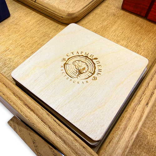 Настольная игра из дерева «Цветные кубики» М