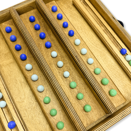 Настольная игра из дерева «Цветные шарики Форт Боярд» S фанера