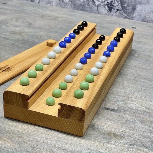 Настольная игра из дерева «Цветные Шарики Форт Боярд» XS