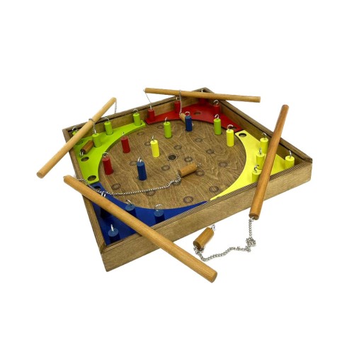 Настольная игра из дерева «Рыбалка» в пенале Лайт 