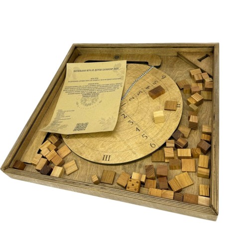Деревянная игра «Балансир» в пенале Лайт