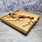 Настольная игра из дерева «Домино Форт Боярд» Лайт 