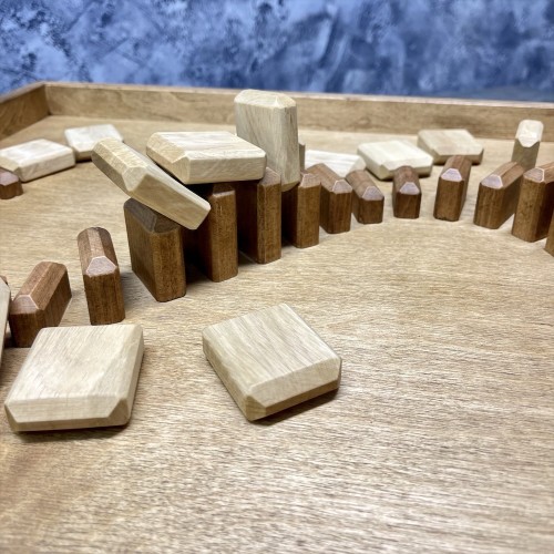 Настольная игра из дерева «Домино Форт Боярд» Лайт 