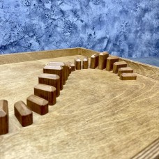 Настольная игра из дерева «Домино Форт Боярд» Лайт 