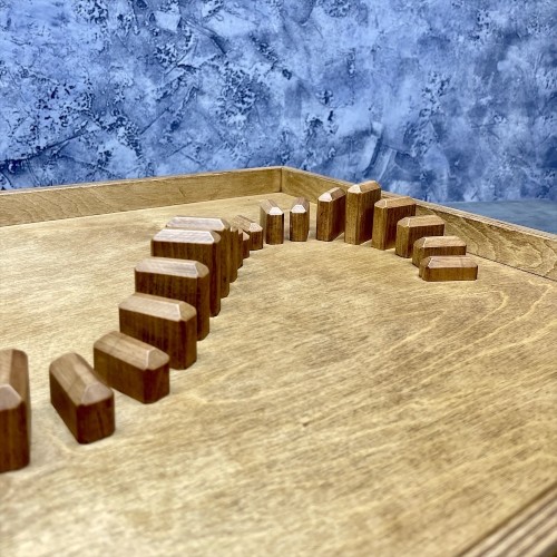 Настольная игра из дерева «Домино Форт Боярд» Лайт 