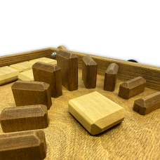 Настольная игра из дерева «Домино Форт Боярд» S