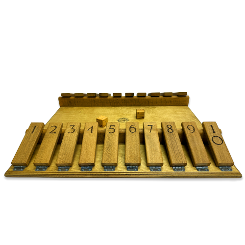 Настольная игра из дерева «Закрой коробку» (Shut The Box) Лайт