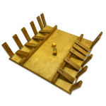 Настольная игра из дерева «Закрой коробку» (Shut The Box) Лайт