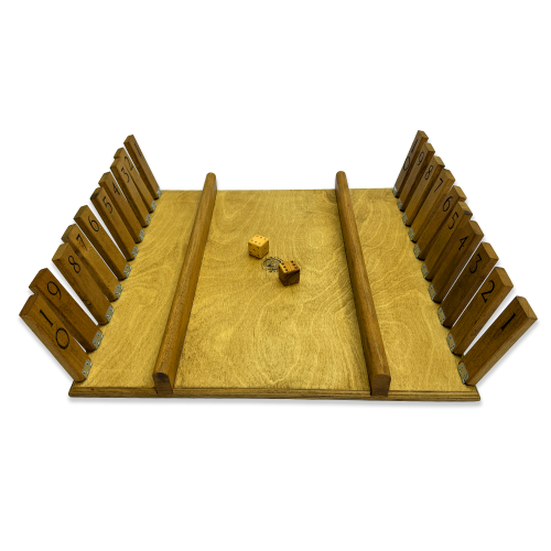 Настольная игра из дерева «Закрой коробку» (Shut The Box) Лайт