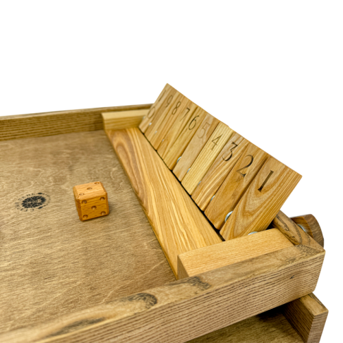 Настольная игра из дерева «Закрой коробку» (Shut The Box) S