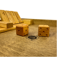 Настольная игра из дерева «Закрой коробку» (Shut The Box) S