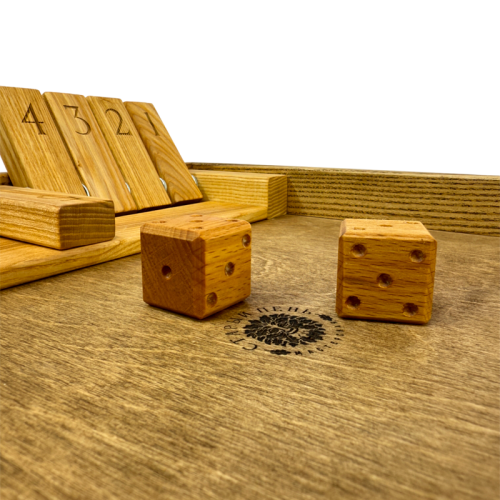 Настольная игра из дерева «Закрой коробку» (Shut The Box) S