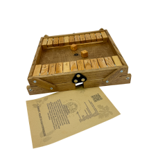 Настольная игра из дерева «Закрой коробку» (Shut The Box) S