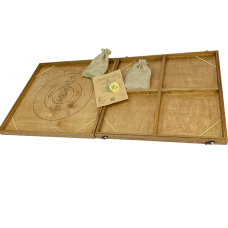 Деревянная игра «Эластик и Стрельба по мишени» на 4-х игроков 2 в 1