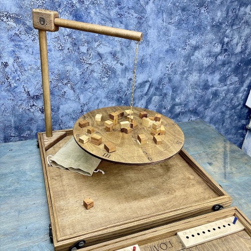 Настольная игра из дерева «Балансир и Футбол» 2 в 1 М