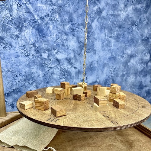 Настольная игра из дерева «Балансир и Футбол» 2 в 1 М